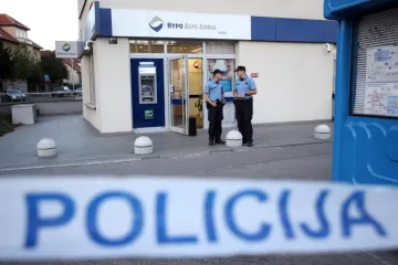 Opljačkana poslovnica Hypo banke u Heinzelovoj u Zagrebu