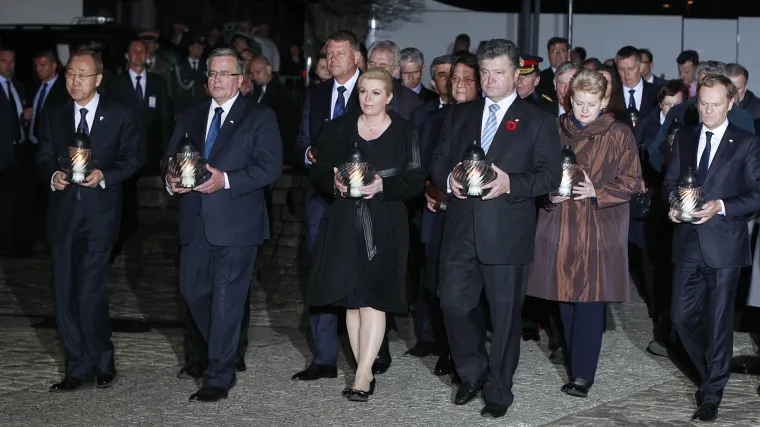 Grabar-Kitarović na Westerplatteu odala počast poljskim vojnicima