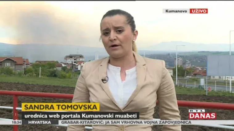 Novinarka iz Kumanova u RTL-u Danas: 'Napadi bi mogli biti povezani s prosvjedima'