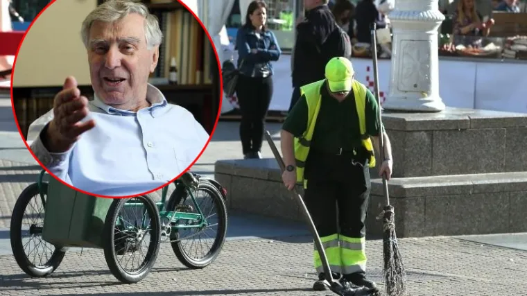 Radnik Čistoće lopatom napao premijerovog oca jer je htio da 'još nešto pomete'!