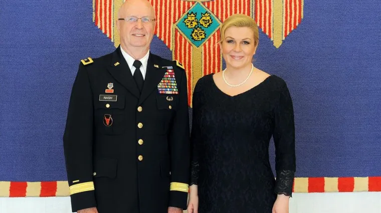 Predsjednica Grabar-Kitarović s američkim generalom o suradnji u obrani