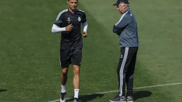 Ronaldo se ne slaže s Perezom: 'Ancelotti je veliki trener, nadam se da će ostati s nama!'