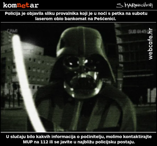 Otkriven pljačka&scaron; s laserom