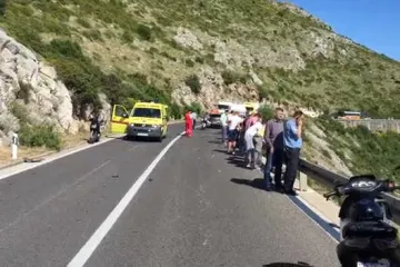 Teška prometna nesreća na ulazu u Dubrovnik