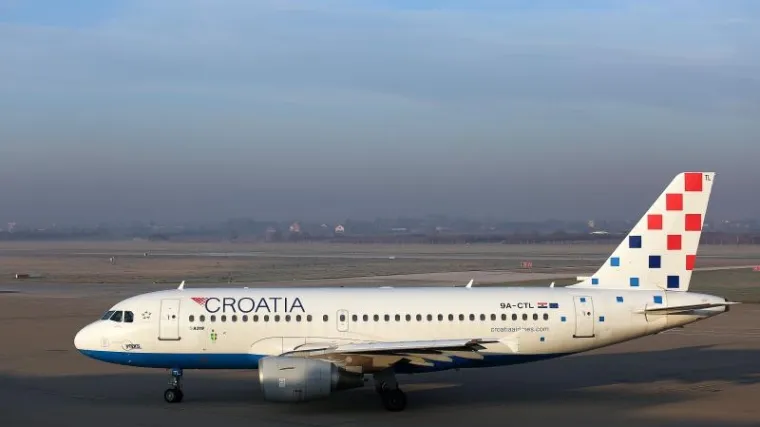 Putnički avion Croatia Airlinesa zbog kvara nije mogao sletjeti na Pleso