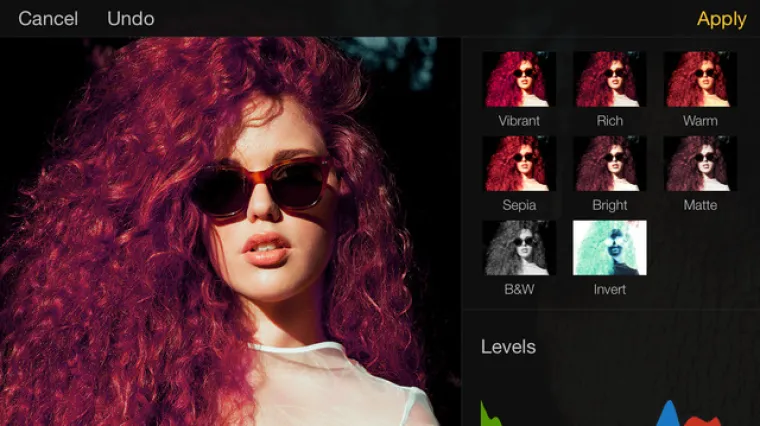 iPHONE Ova aplikacija omogućuje vam da uređujete slike gotovo kao i na stolnom računalu