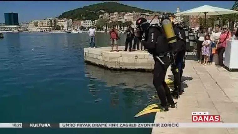 Na splitskoj Rivi organizirana tradicionalna ekolo&scaron;ka akcija Dan hrvatskih voda