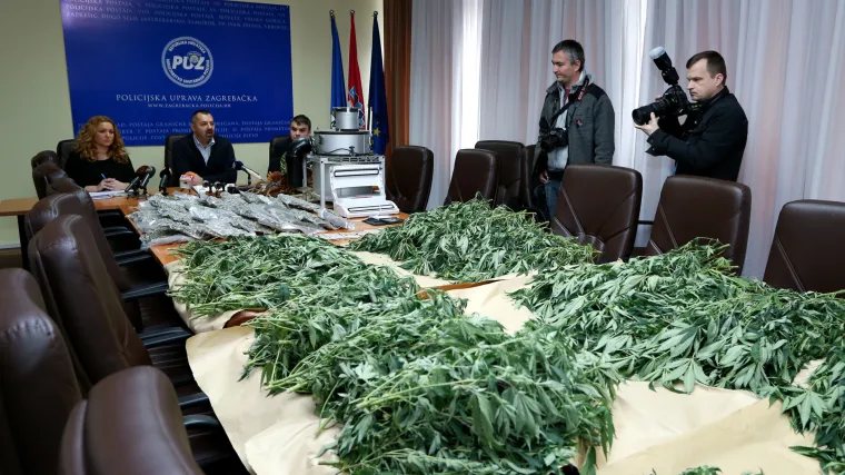 Sjajan posao hrvatske policije: zaplijenjeno 30 posto vi&scaron;e narkotika nego lani