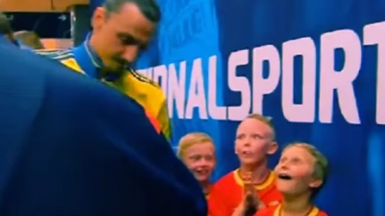 Pogledajte reakciju klinaca kad su ugledali Ibru