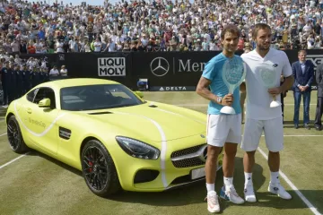 Rafael Nadal nije impresioniran svojim novim Mercedesom boje teniske loptice