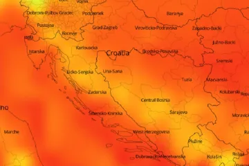 Pogledajte kako će temperature rasti u vašem gradu