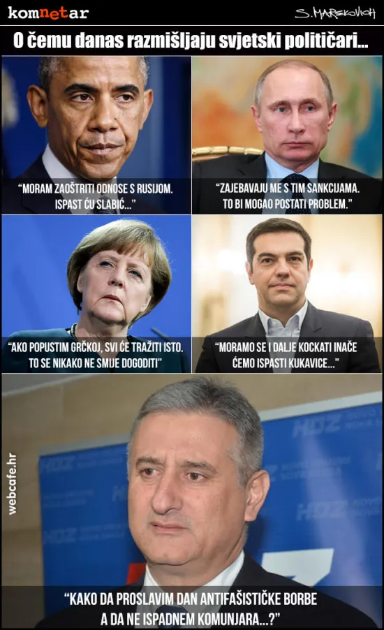 SVI RAZMI&Scaron;LJAJU A KARAMARKO NA MUKAMA