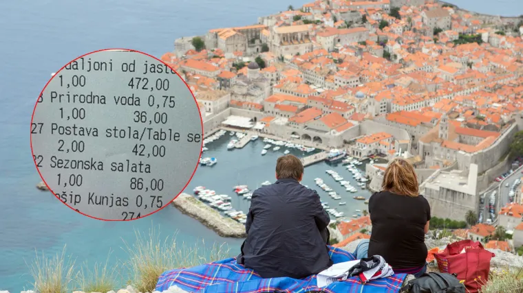 Bolje vam je da ne ogladnite u Dubrovniku: ručak od tisuću kuna postao viralni hit!