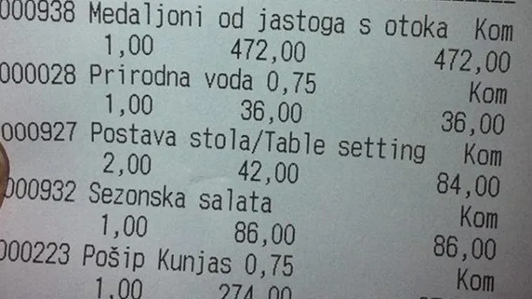 U sredi&scaron;tu Dubrovnika netko je masno platio