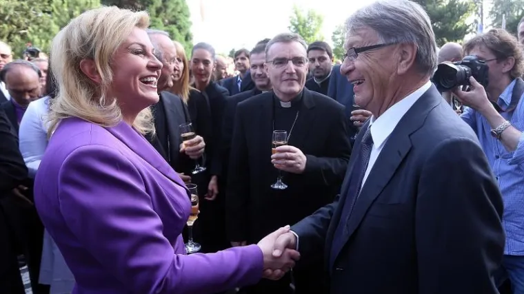 Na predsjedničin prijem povodom Dana državnosti stigao politički vrh, Mamić, Ćiro, Janica, Balić, Vanna...