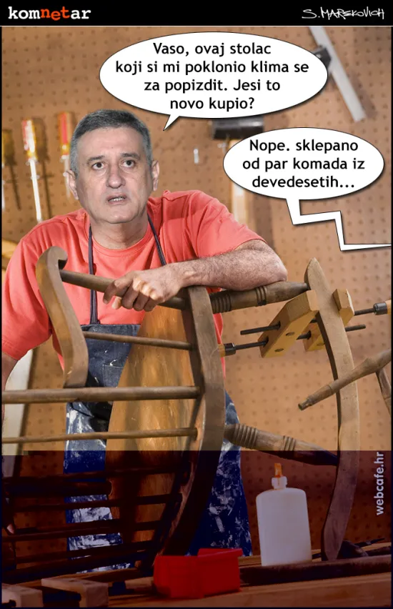 Vaso, &scaron;to si mi to poklonio?