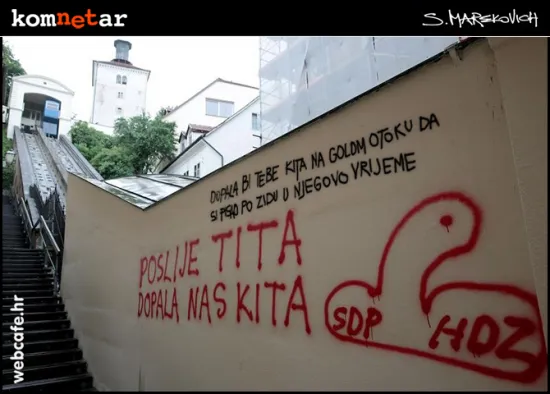 POSLIJE TITA-KITA Grafit kod Uspinjače dobio odgovor