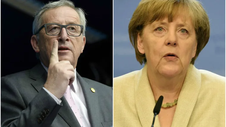 Juncker poslao poruku; Merkel: Propadne li euro, propast će i Europa