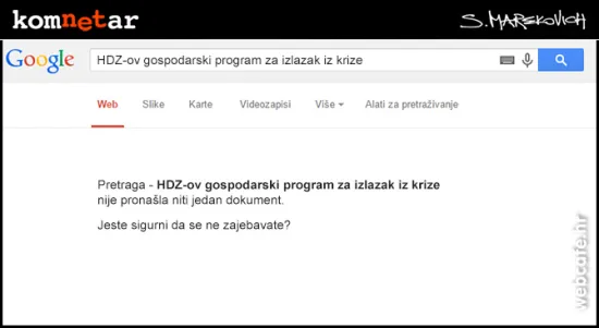 HDZ-ov program za izlazak iz krize