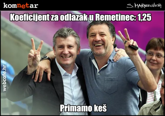 SIGURNA OKLADA: &Scaron;anse za odlazak u Remetinec su velike