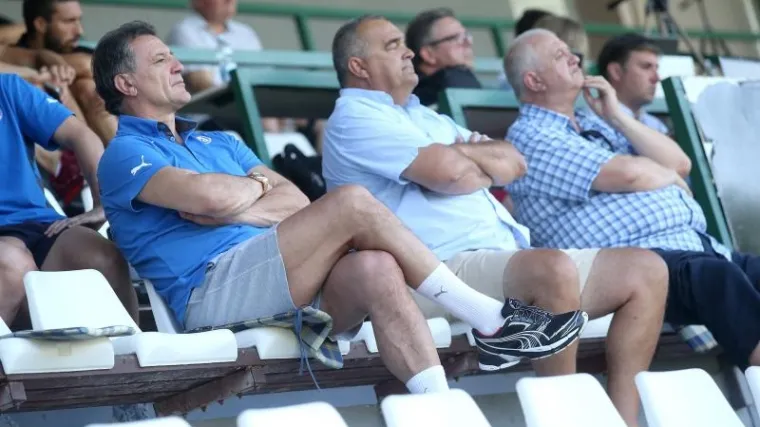 Zdravko Mamić s tribina pratio rasturanje Vardara