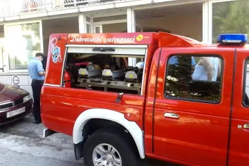 Gorio restoran u Dubrovniku, vatrogasci spriječili širenje