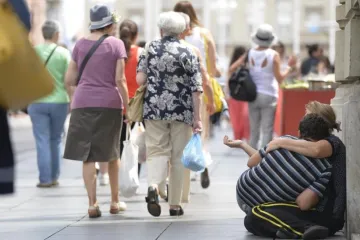 U Hrvatskoj je sve više prosjačenja