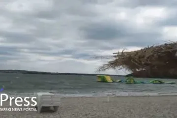 Olujna bura zapuhala na jugu Istre