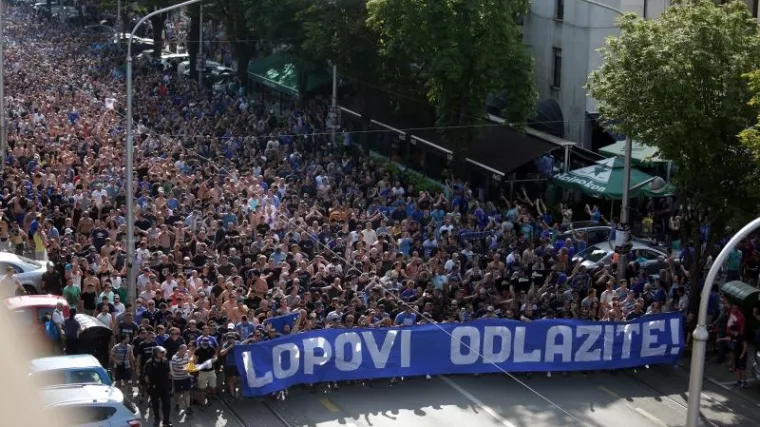 Čudo u Zagrebu: Maksimir okupiran navijačima, na sjeveru se sukobile dvije frakcije BBB-a