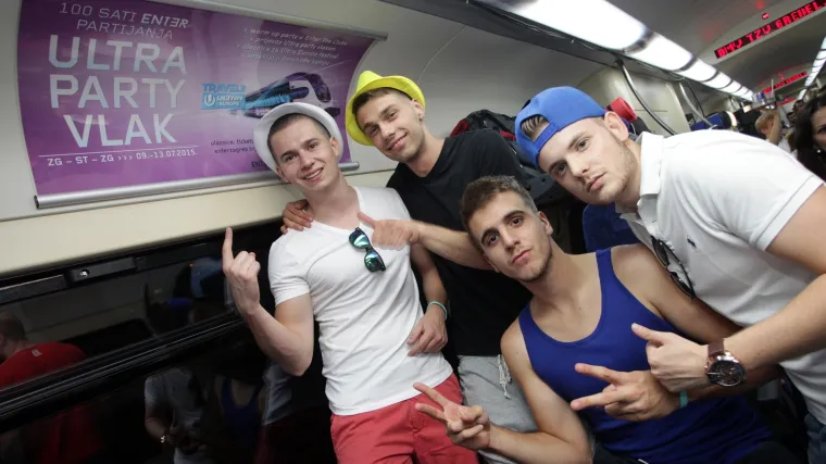 Ultra Party vlak samo za najjače partijanere - po prvi put u Hrvatskoj 100 sati zabave u komadu