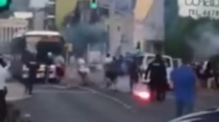 Boysi i tzv. 'Mamićevci' napravili kaos u Luksemburgu