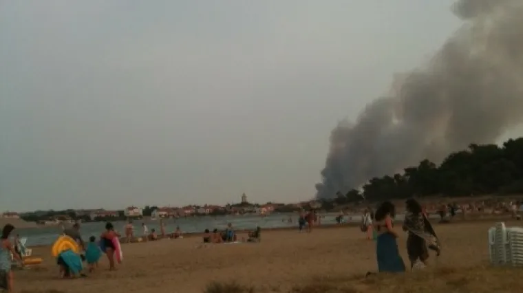 Gromovi izazvali tri požara na području Kršana, gori i na području Ninskih stanova