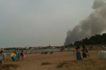 Gromovi izazvali tri požara na području Kršana, gori i na području Ninskih stanova