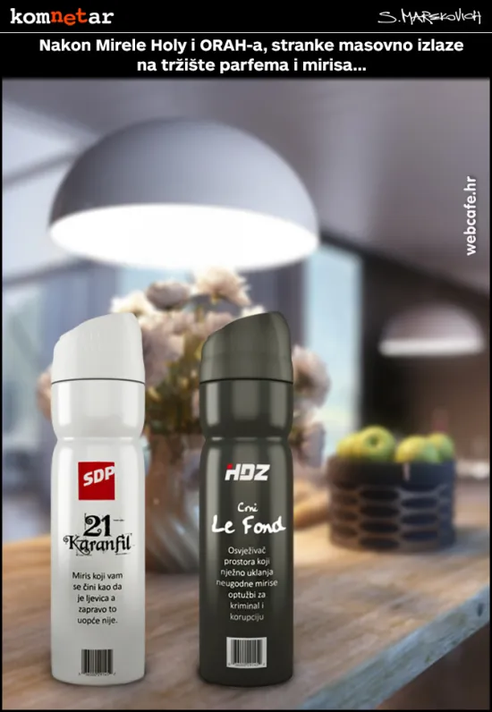 NE ZAOSTAJU ZA ORaH-OM: Novi mirisi na trži&scaron;tu