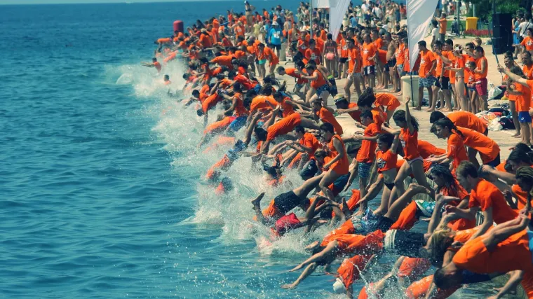 Svake godine desetoro djece nauči plivati zahvaljujući donacijama dm millennium jumpa