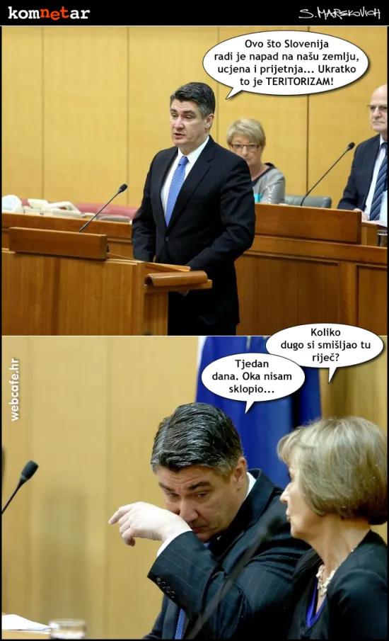 OVO &Scaron;TO SLOVENIJA RADI: Milanović smislio novu riječ