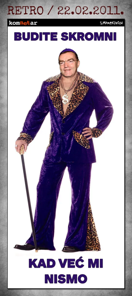 RETRO: Budite skromni, kažu...