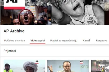 AP na YouTube kanal prebacio impresivnu arhivu