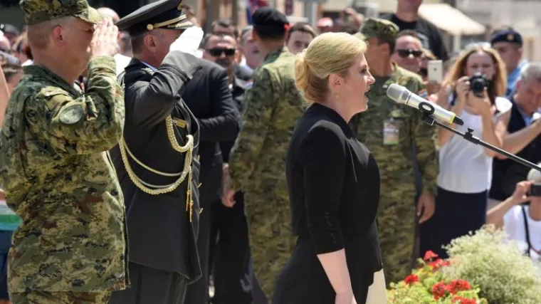 Predsjednica kaže da proslava Oluje nije usmjerena ni protiv koga, pa tako niti Srbije