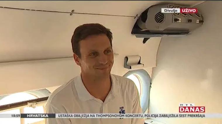 Porod u helikopteru mladom je liječniku bio prvi u karijeri: 'Pamtit ću ga cijeli život'