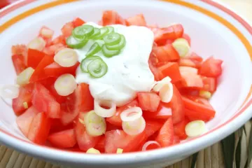 Salata 'Dovoljno je samo otići u vrt i do dućana po vrhnje'