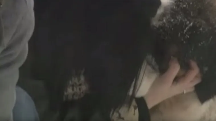 Bernardinka se od života oprostila igrajući se na umjetnom snijegu