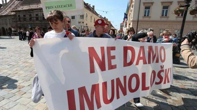 Radnici Imunološkog još čekaju obećanu plaću, Bandić nudi pomoć