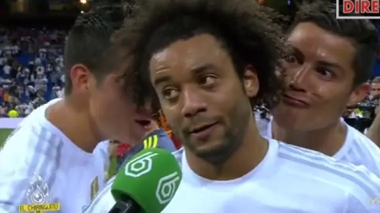 Ronaldo i James se 'sprdali' s Marcelom usred TV prijenosa