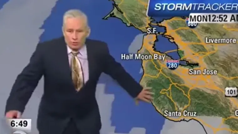 Potres p(r)otresao&nbsp;voditelja vremenske prognoze