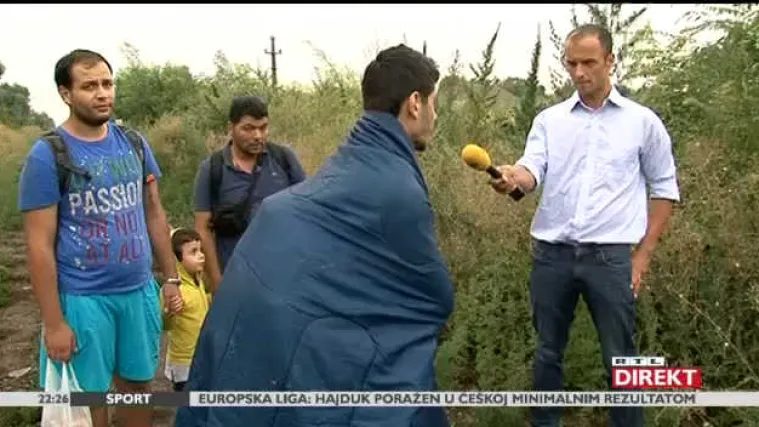 RTL s migrantima: 'Žao nam je &scaron;to to činimo ilegalno, ali za nas drugi način ne postoji'