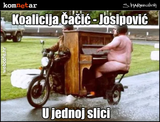 RIJEČI SU SUVI&Scaron;NE: Koalicija Čačić - Josipović u jednoj slici