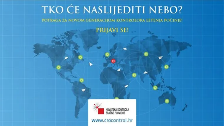 U Hrvatskoj se traže kandidati za 20 kontrolora zračnog prometa