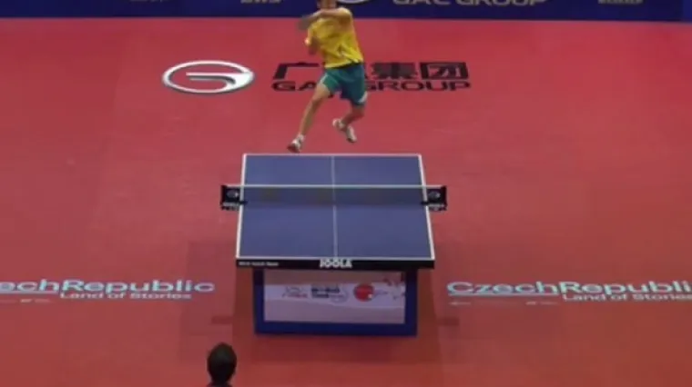 Je li ovo najluđa razmjena u stolnom tenisu ikad?