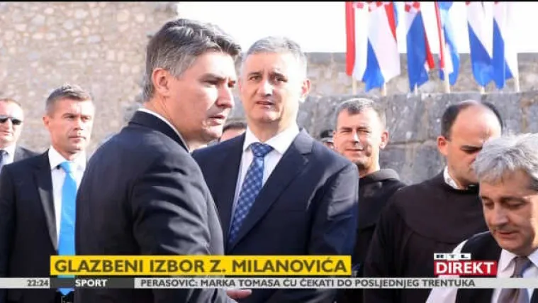 Muzički tobogan Milanovića i HDZ-a: evo stihova Haustora koje su si recitirali!